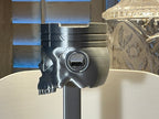 Skull Piston Headphone Stand — 3D Printed Gaming Desk Accessory