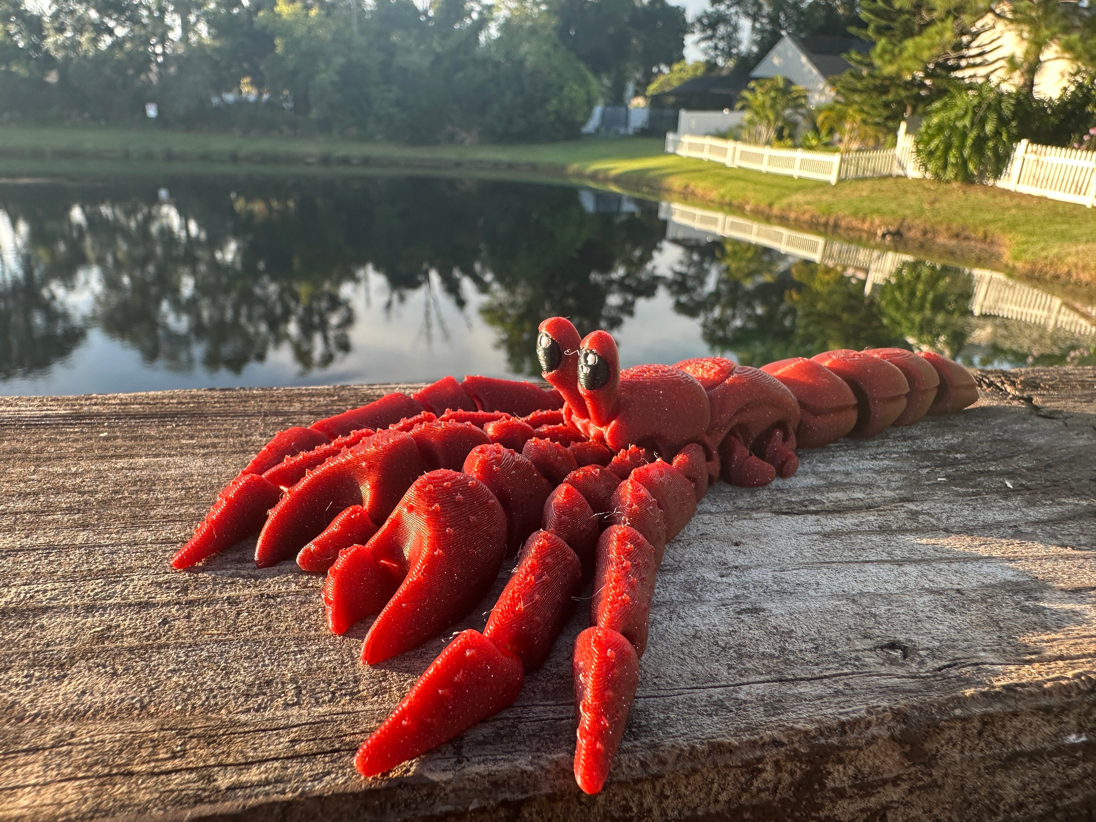 Articulated Hermit Crab with Removable Shell