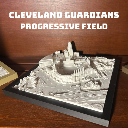 Stunning 3D Model of Cleveland Guardians Stadium