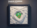 Yankee Stadium – Fan Edition | Framed 3D Stadium Art