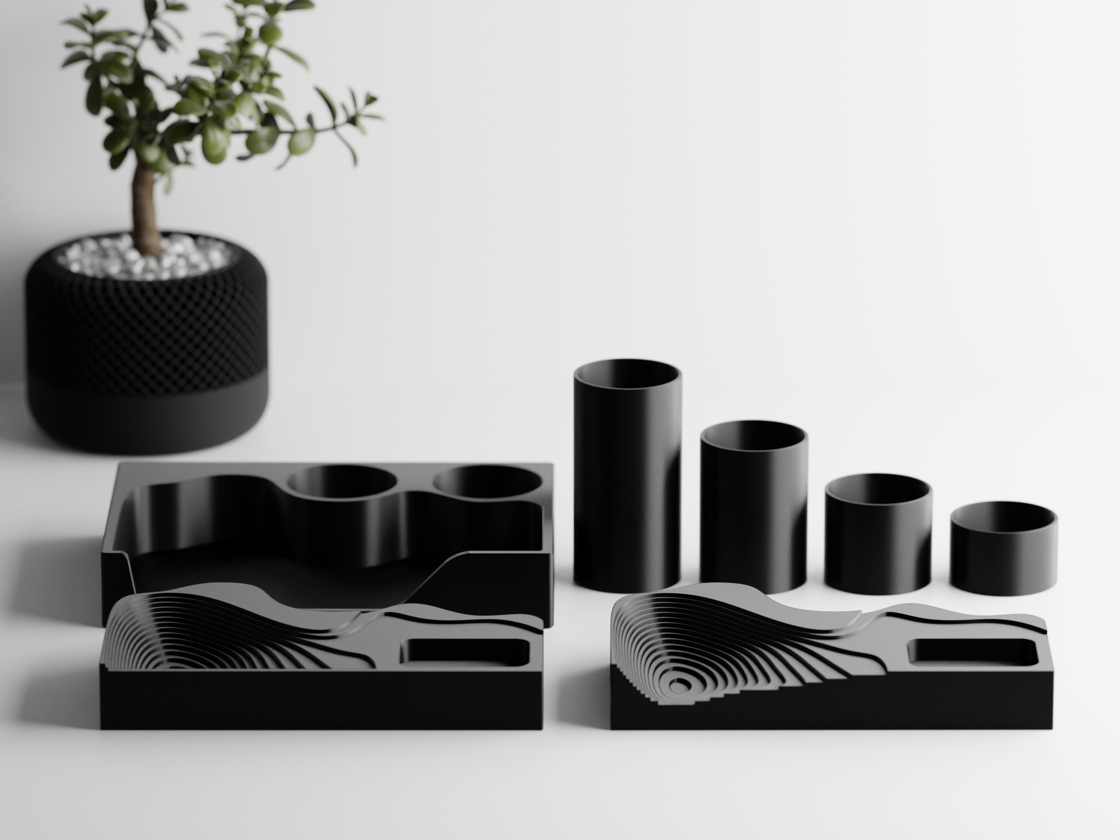 Essayon Contour Desk Organizer