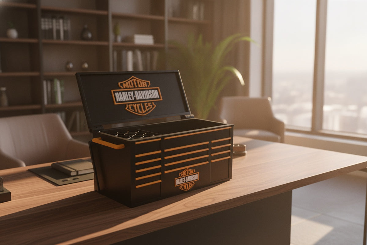 Harley-Davidson mini toolbox lifestyle example