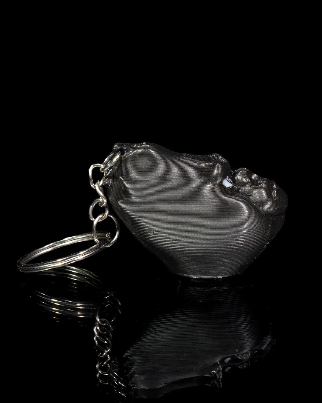 Gorilla-licious Keychain | Adorable Gorilla Head Keychain & Fun Accessory for Your Everyday Use