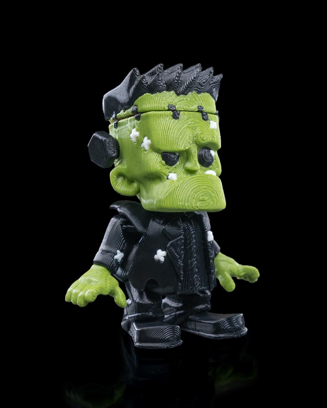 Fright Frankie Keychain - He's Frankly Adorable! - Perfect Stocking Stuffer