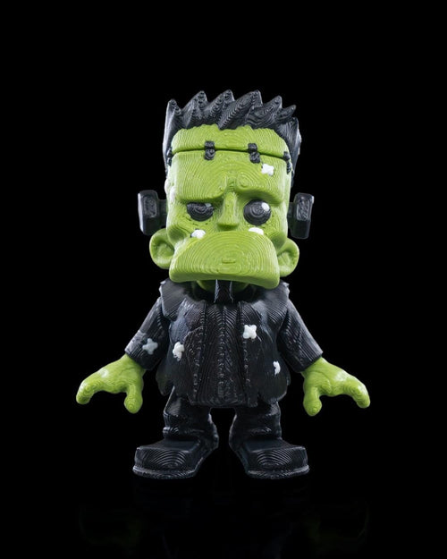 3D Printed Frankenstein Keychain: Spooky Halloween Stocking Stuffer