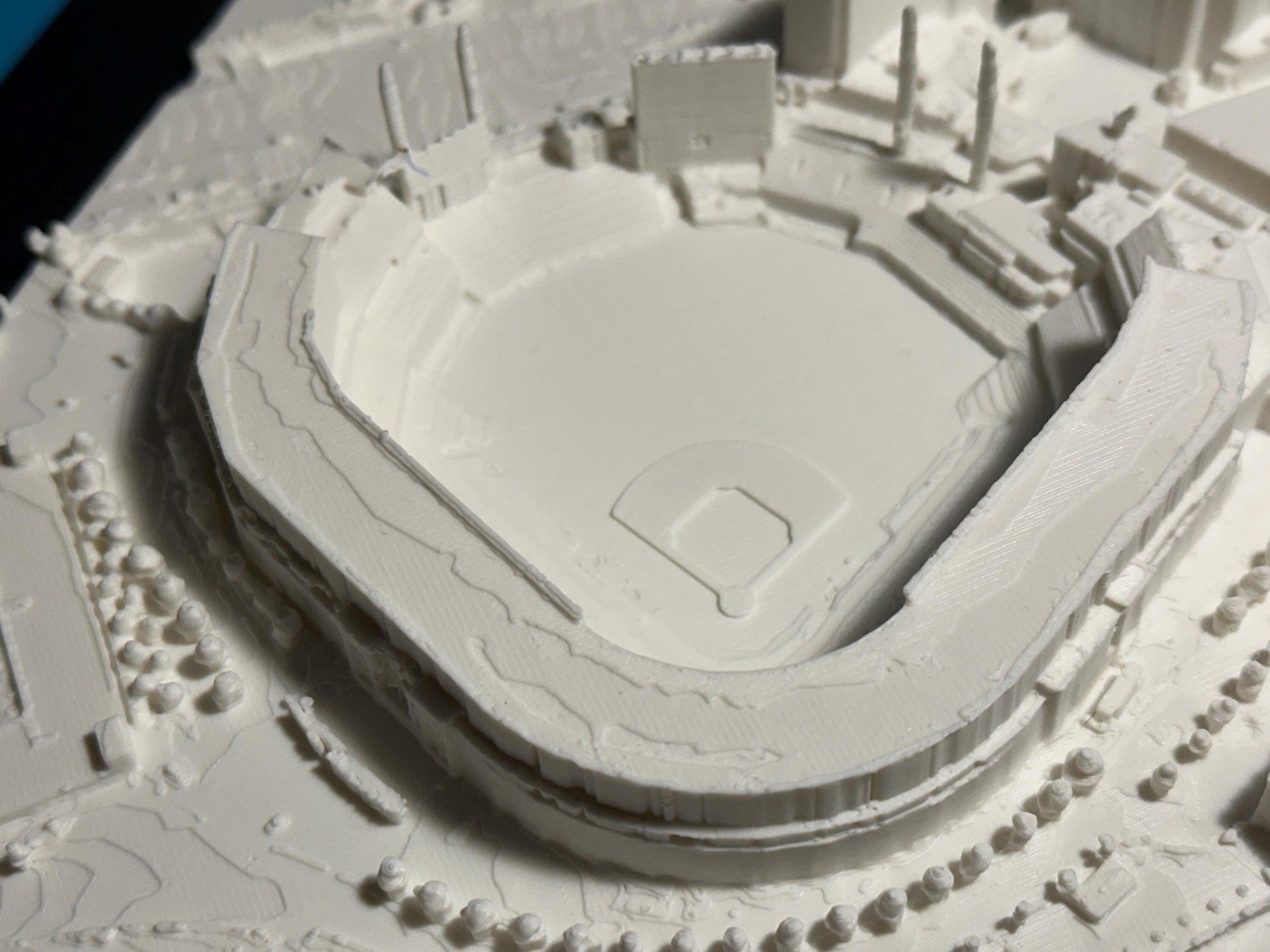 3D Model of Truist Park – Atlanta Braves Stadium Display, Unique Gift for Baseball Fans & Collectors, Sports Memorabilia