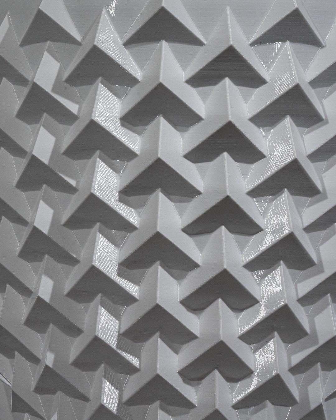 Modern Pointy 3D Printed Flowerpot | Unique Geometric Design for Home Decor & Holiday Gifts