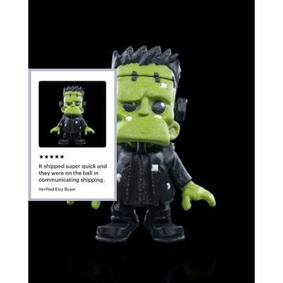 Fright Frankie Keychain - He's Frankly Adorable! - Perfect Stocking Stuffer