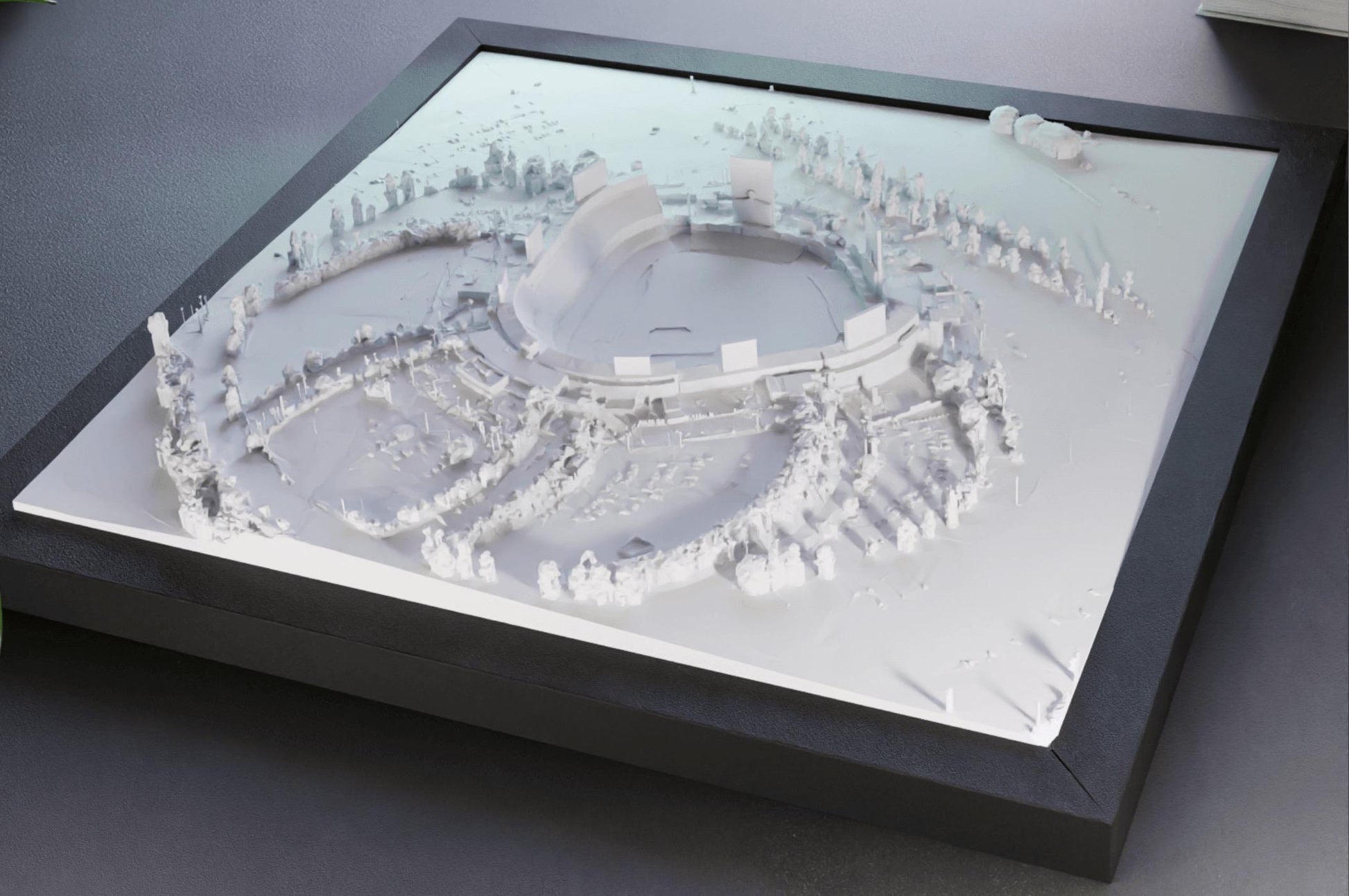 World Series 3D-Printed Dodger Stadium Model – Unique Sports Memorabilia & Iconic LA Gift for Fans