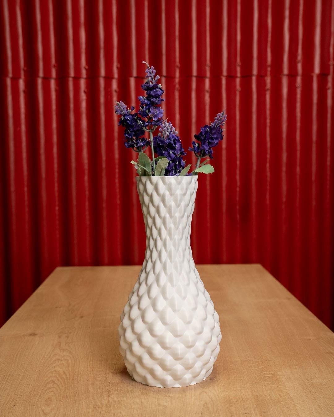 Elegant 3D Printed Diamond Vase | Modern Geometric Design - Perfect Holiday Gift!