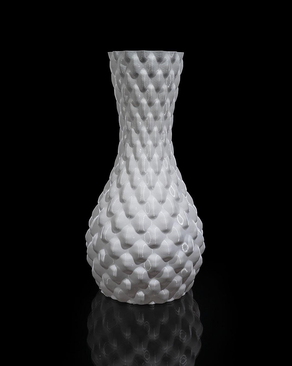 Elegant 3D Printed Diamond Vase | Modern Geometric Design - Perfect Holiday Gift!
