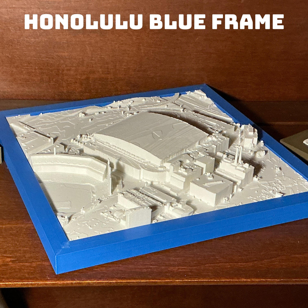 Stunning 3D Model of Detroit Lions Football Stadium Ford Field