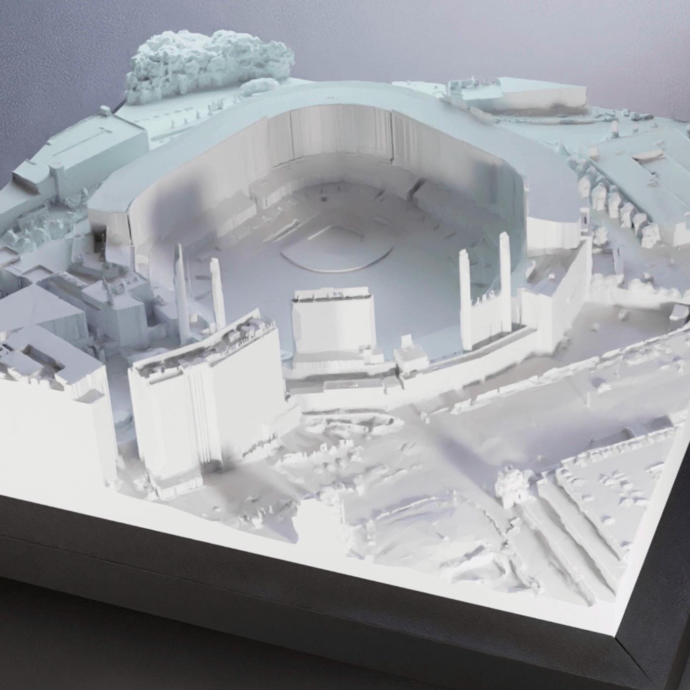 3D Model of Truist Park – Atlanta Braves Stadium Display, Unique Gift for Baseball Fans & Collectors, Sports Memorabilia