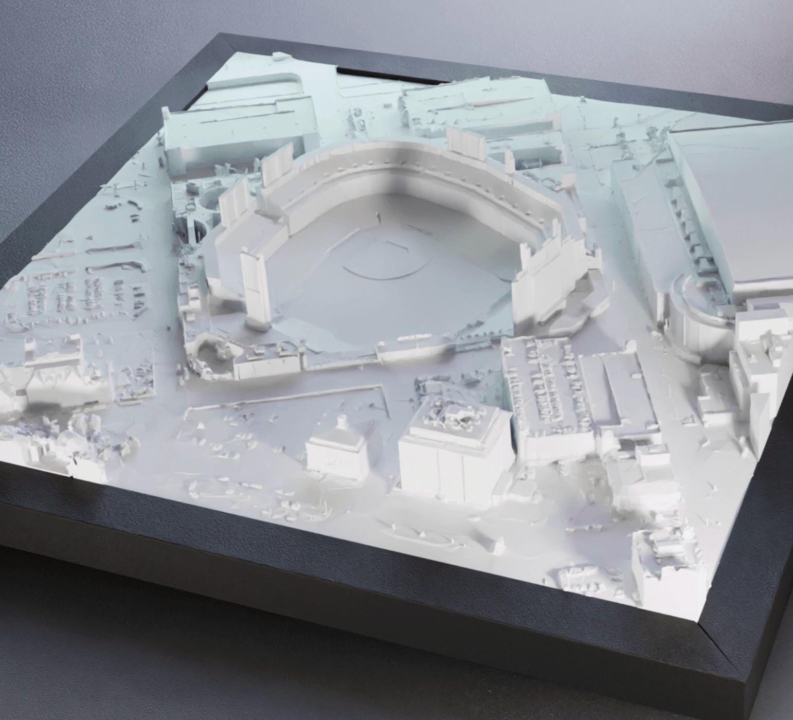 Comerica Park | Framed 3D Stadium Art