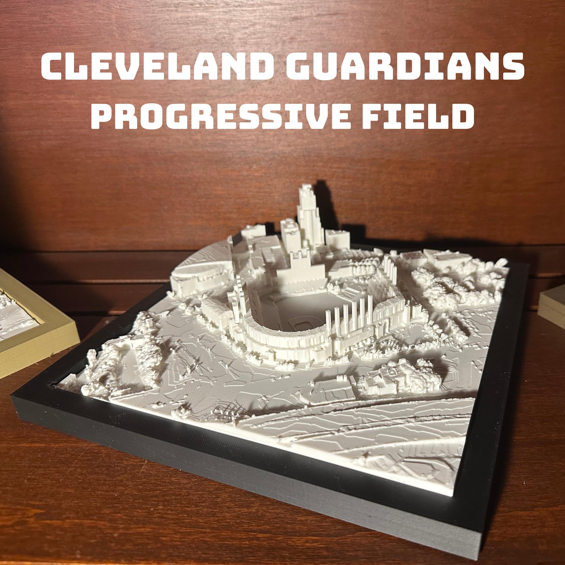 3D Model of Progressive Field, Cleveland Guardians Stadium Display, Unique Gift for Baseball Fans & Collectors, Sports Memorabilia