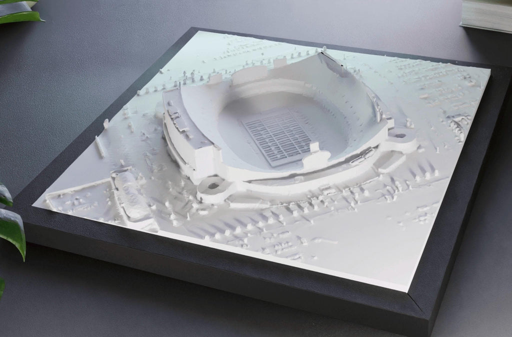 Kansas City Chiefs Arrowhead Stadium | Framed 3D Stadium Art