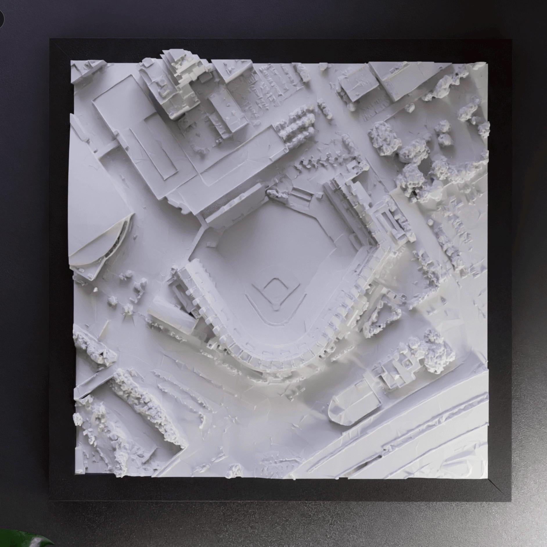 3D Model of Progressive Field, Cleveland Guardians Stadium Display, Unique Gift for Baseball Fans & Collectors, Sports Memorabilia