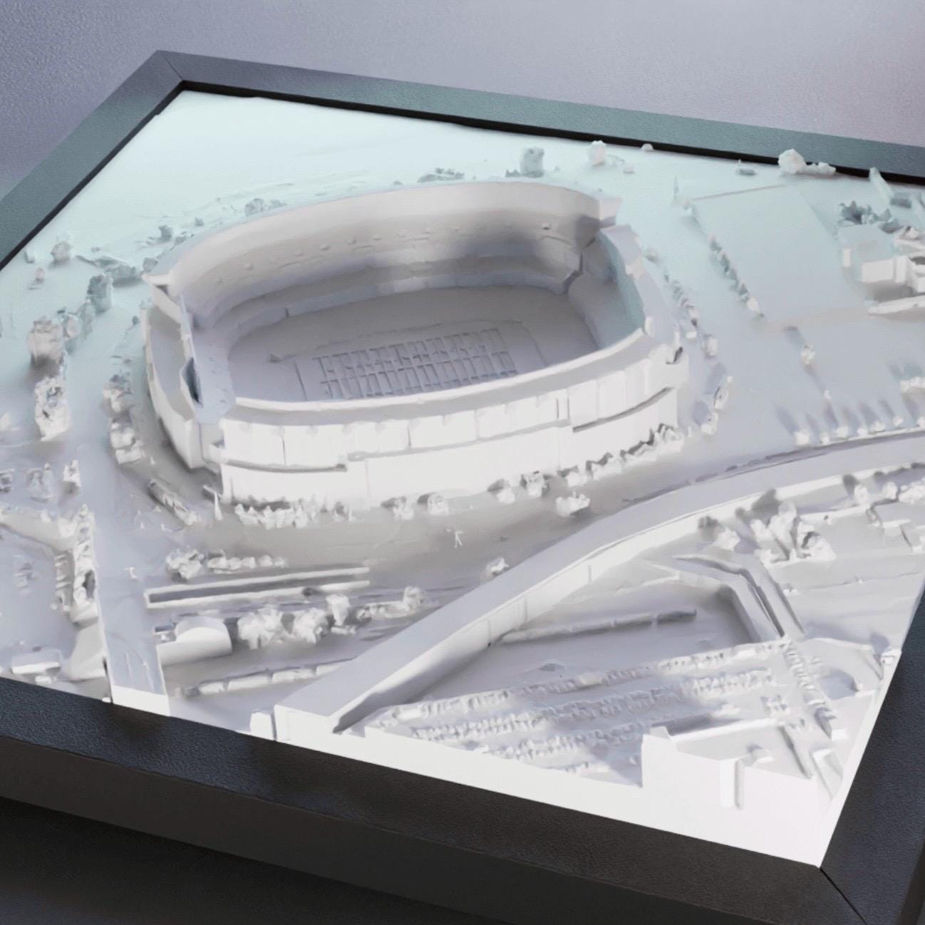 3D Model of Huntington Bank Field | Cleveland Browns Stadium Display, Unique Gift for Football Fans & Collectors, Sports Memorabilia