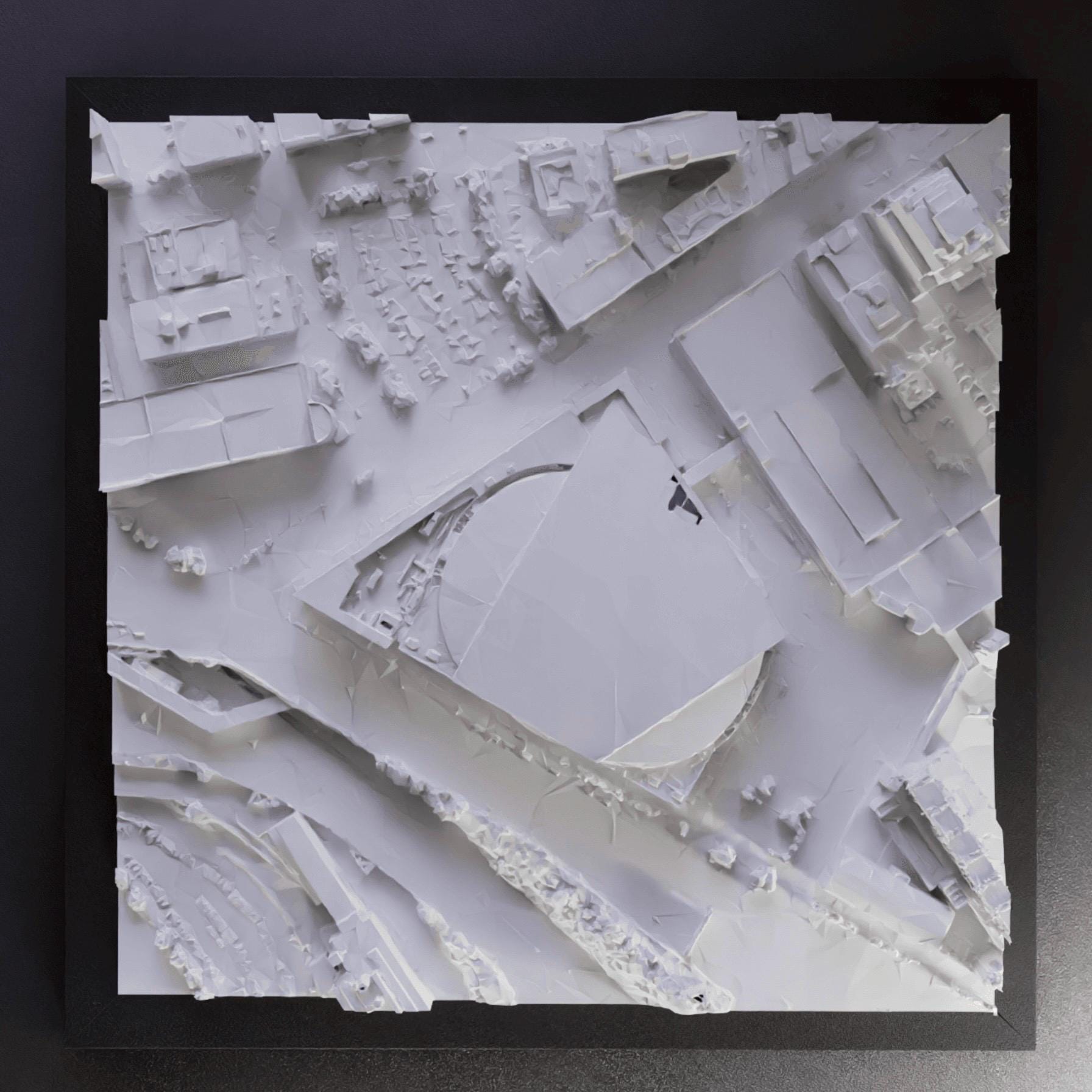 3D Model Rocket Mortgage Fieldhouse | Cleveland Cavaliers Stadium Display | Unique Gift for Sports Fans & Collectors