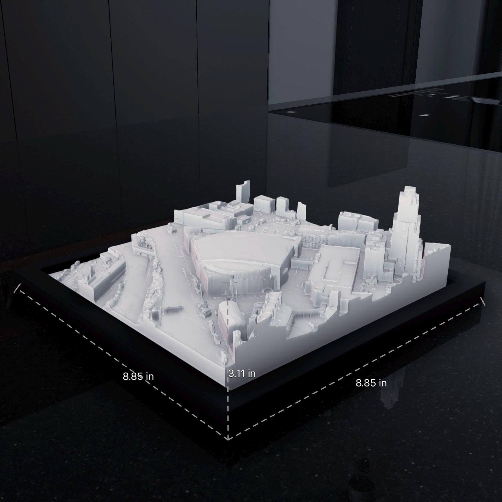 3D Model Rocket Mortgage Fieldhouse | Cleveland Cavaliers Stadium Display | Unique Gift for Sports Fans & Collectors