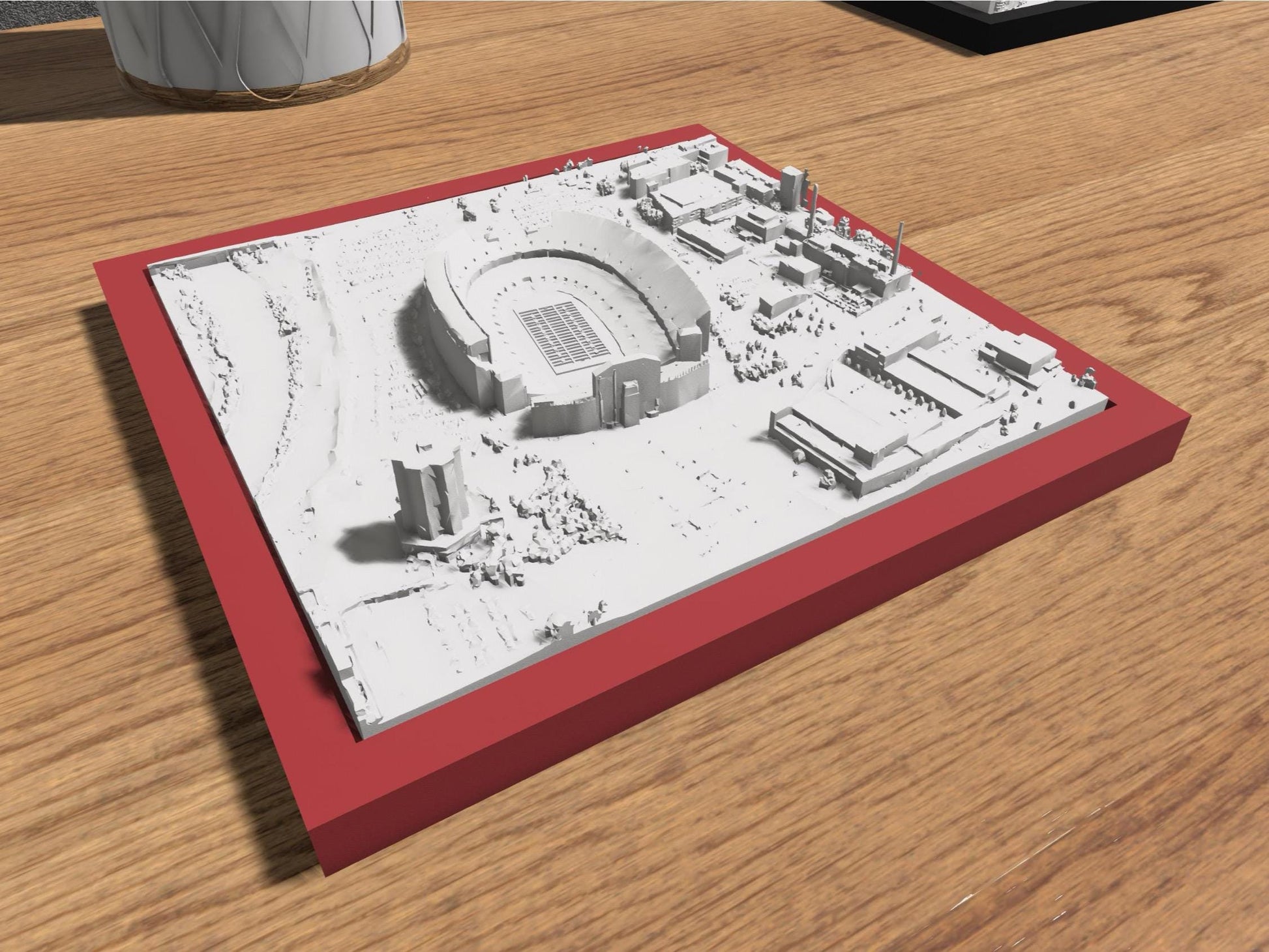 Ohio State Stadium 3D Model - Unique Gift for Football Fans & Collectors, Ohio Stadium Display, Sports Memorabilia