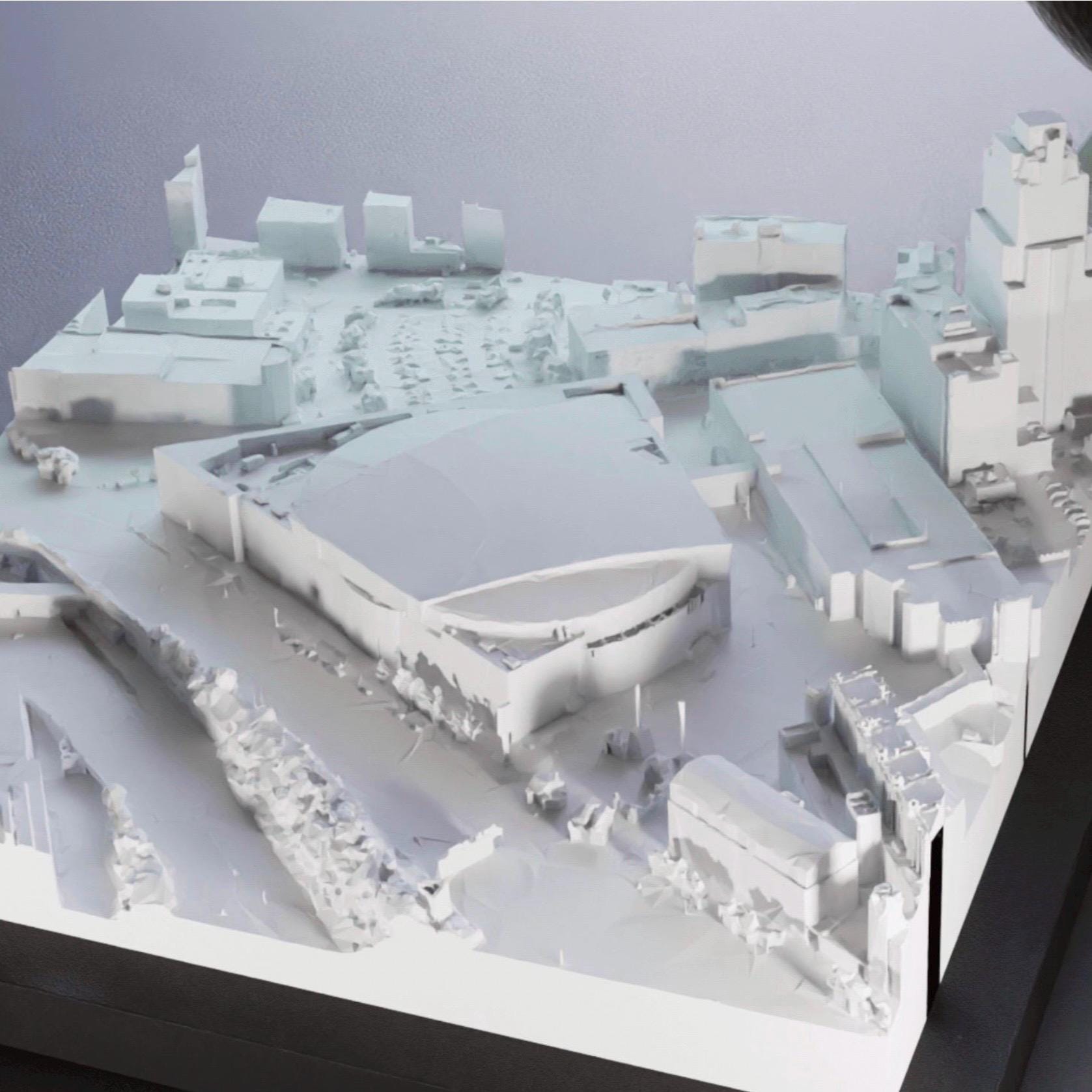 3D Model Rocket Mortgage Fieldhouse | Cleveland Cavaliers Stadium Display | Unique Gift for Sports Fans & Collectors