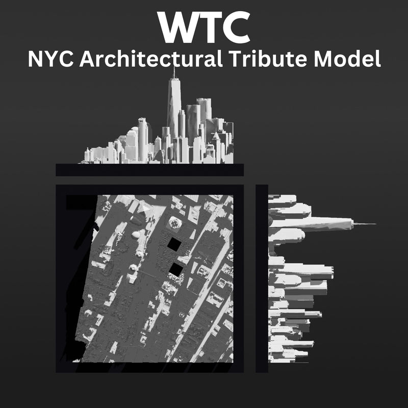 NYC - WTC Tribute | Framed 3D Landmark Art