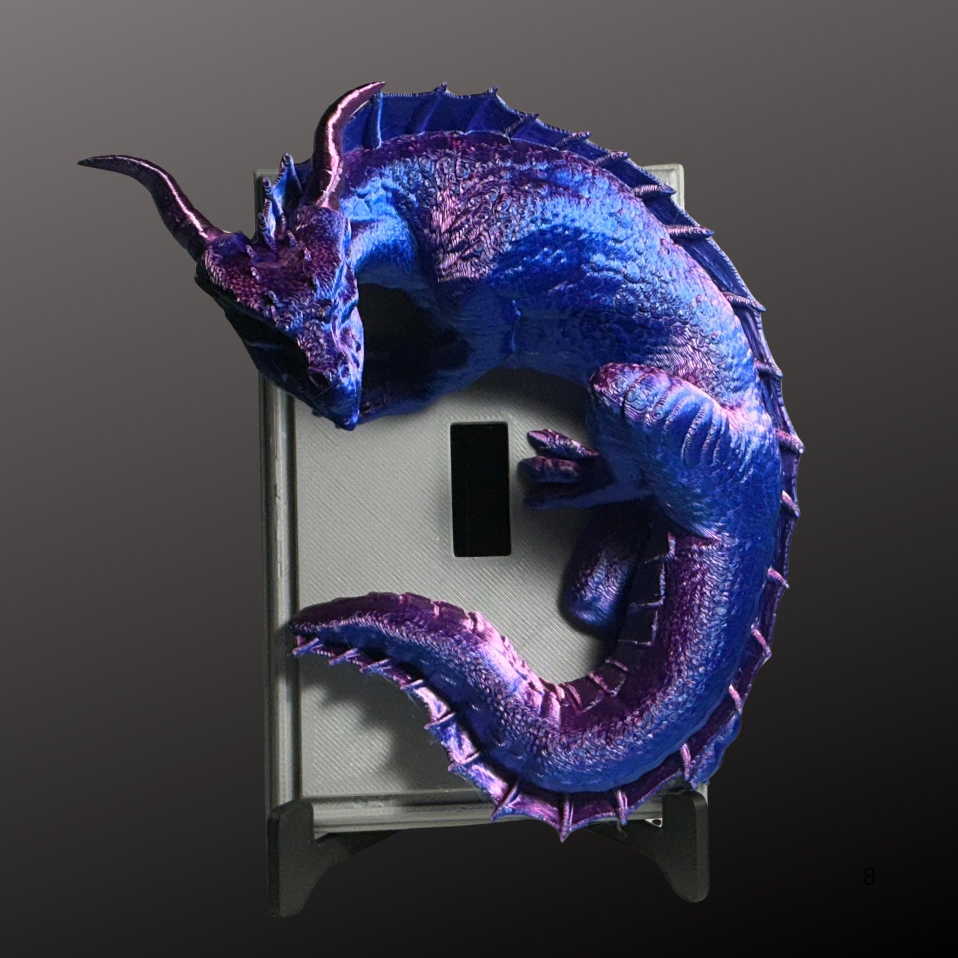Light Switch Cover – Dragon Warden Design: Your Light’s Fierce Guardian! Great Holiday Gift for Fantasy Lovers & Home Decor