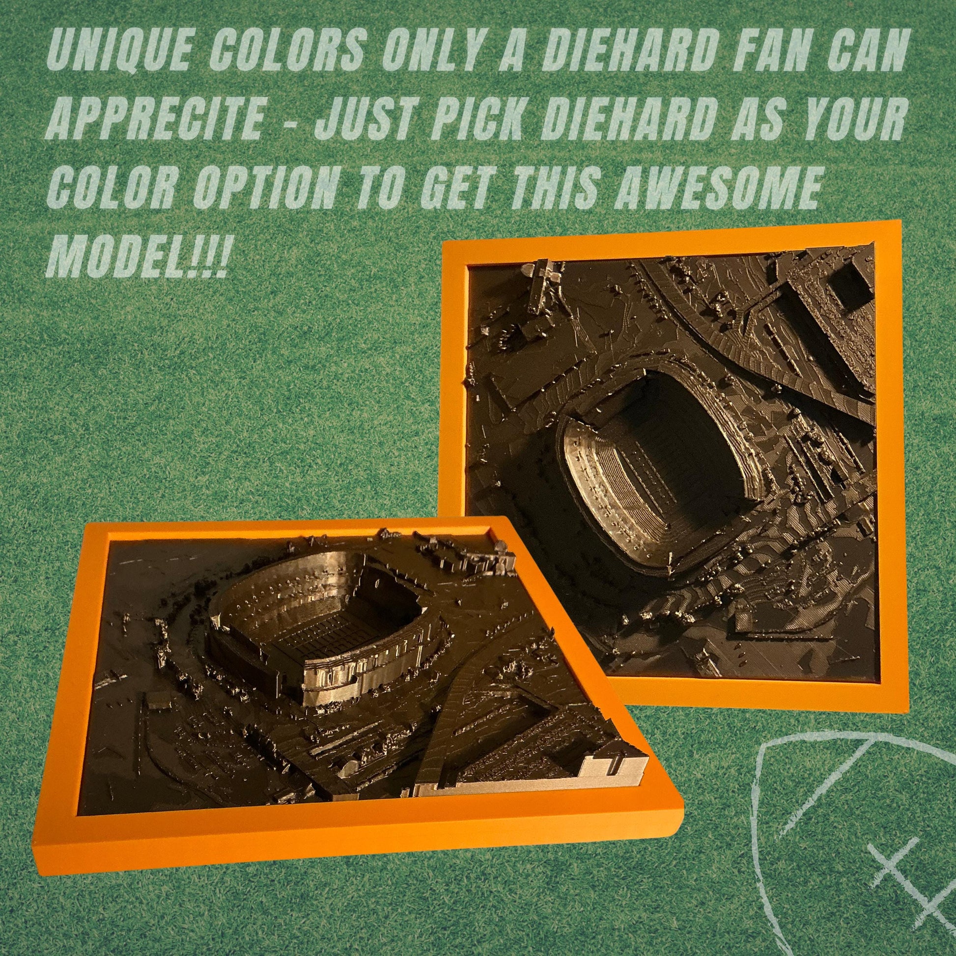 3D Model of Huntington Bank Field | Cleveland Browns Stadium Display, Unique Gift for Football Fans & Collectors, Sports Memorabilia