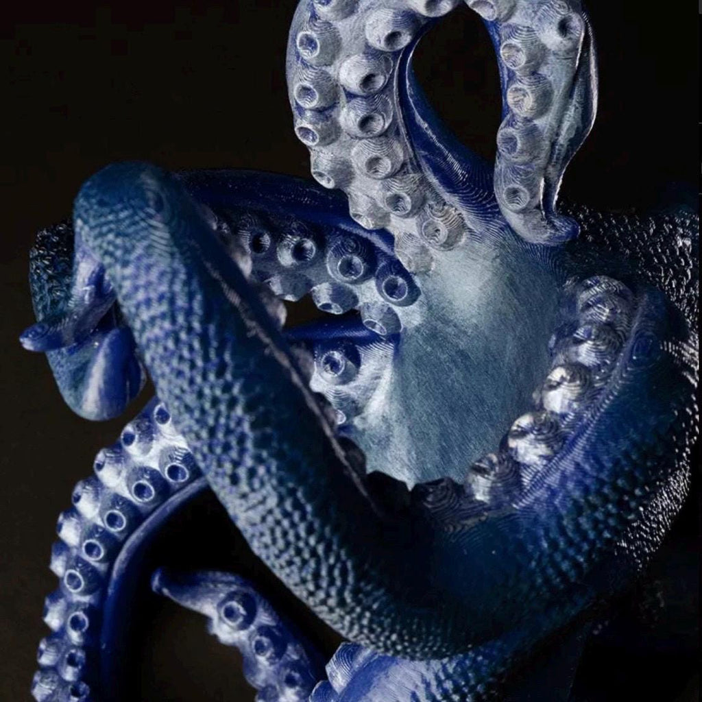 Octopus Wine Bottle Holder – Unique Nautical Home Décor, Fits 3” Diameter Bottles