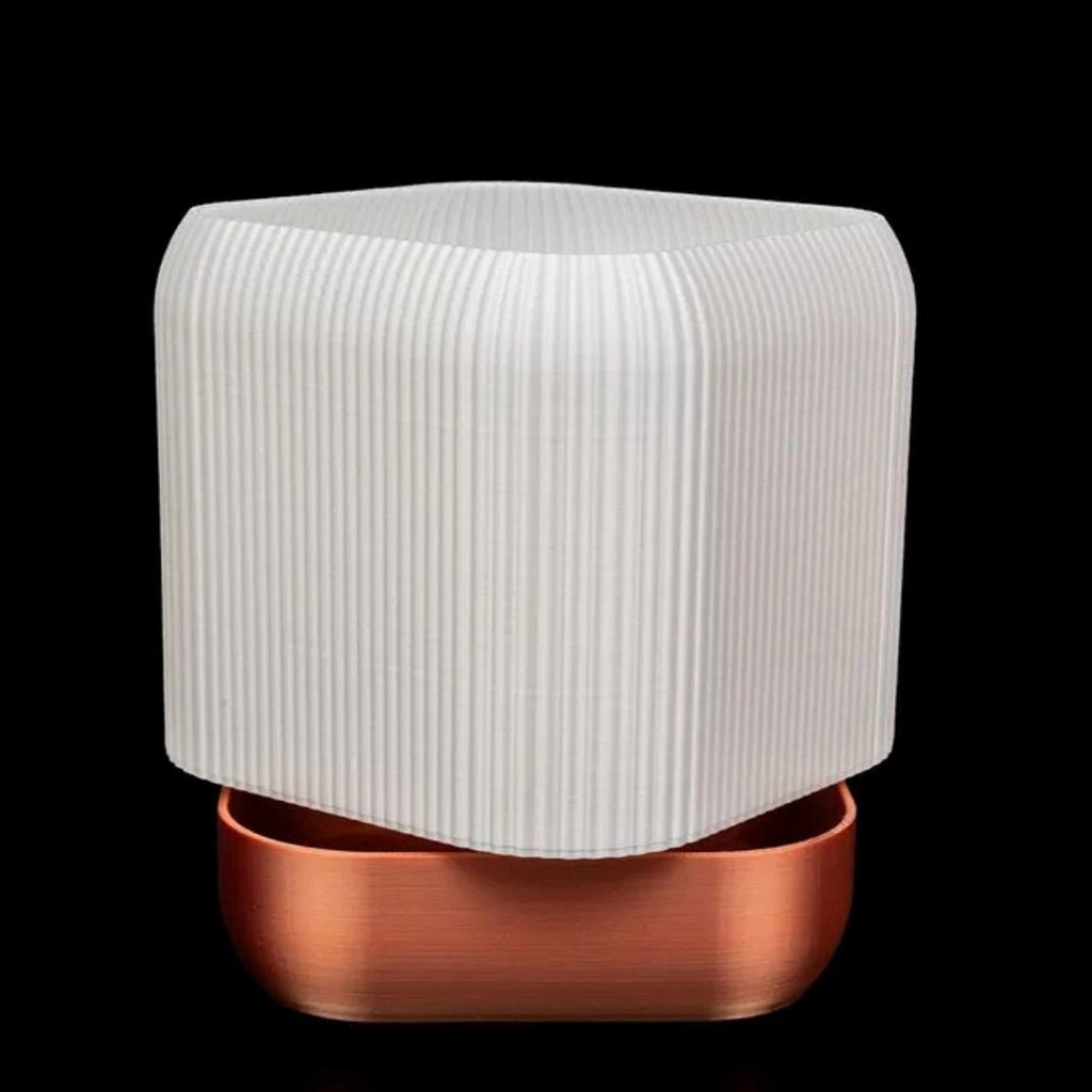 Quadra Self-Watering Planter Modern —Minimalist Design for Effortless Plant Care