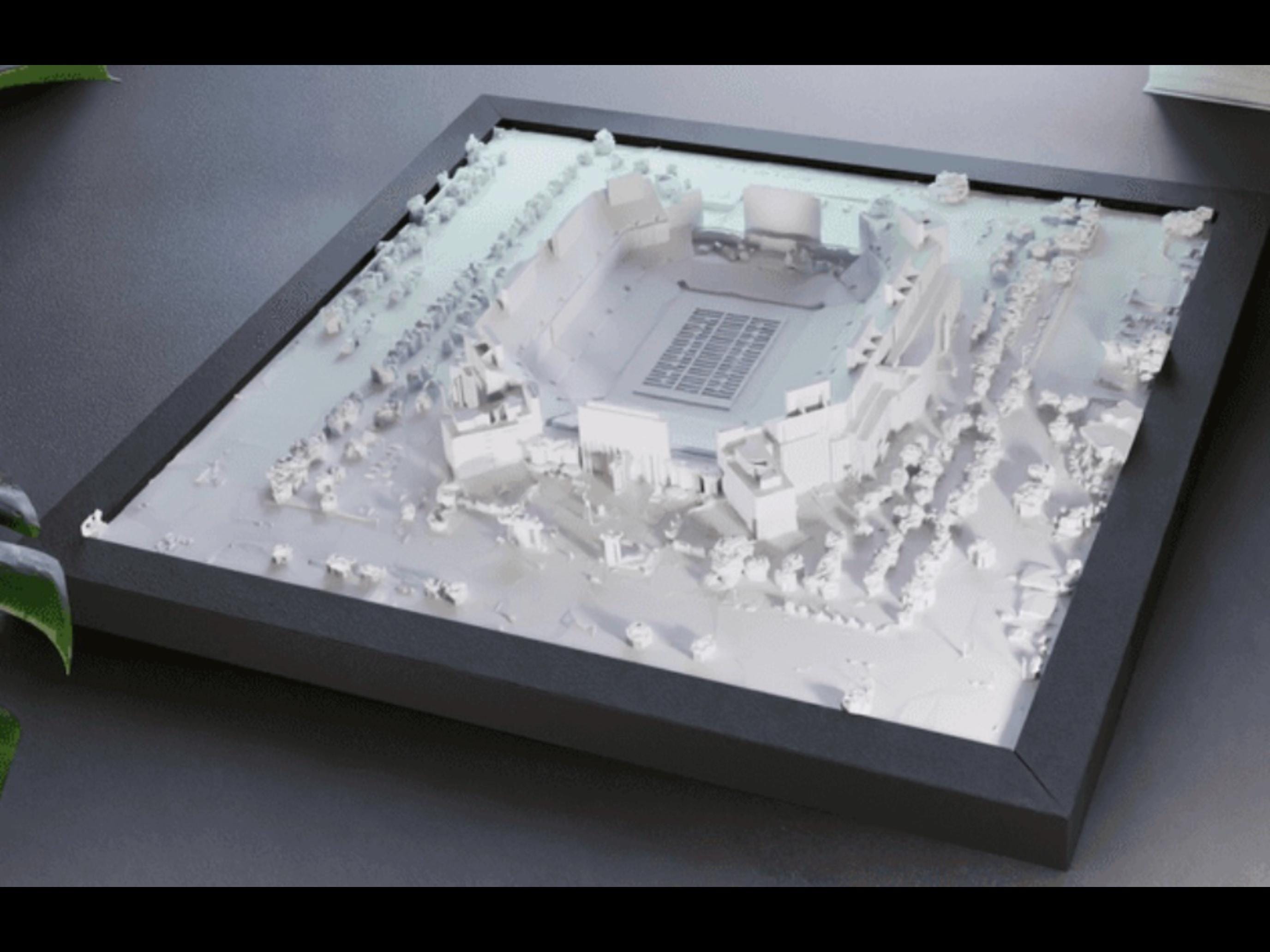 Tampa Bay Buccaneers Raymond James Stadium | Framed 3D Stadium Art