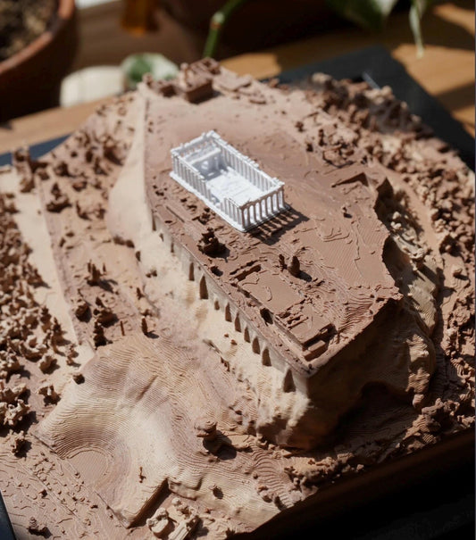 Acropolis | Framed 3D Landmark Art