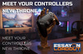Futuristic Robot Hand Controller Stand