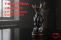 Infernal Kingpiece – Gaming Room Guardian | 16” Gothic Chess King Statue | Hand-Painted Dark Fantasy Decor