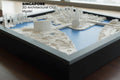 Singapore | Framed 3D City Map Art