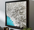 Seattle, Washington | Framed 3D City Map Art