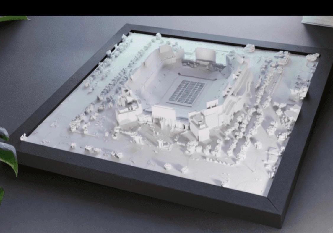 Raymond James Stadium | Framed 3D Stadium Art