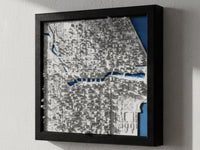 Chicago | Framed 3D City Map Art