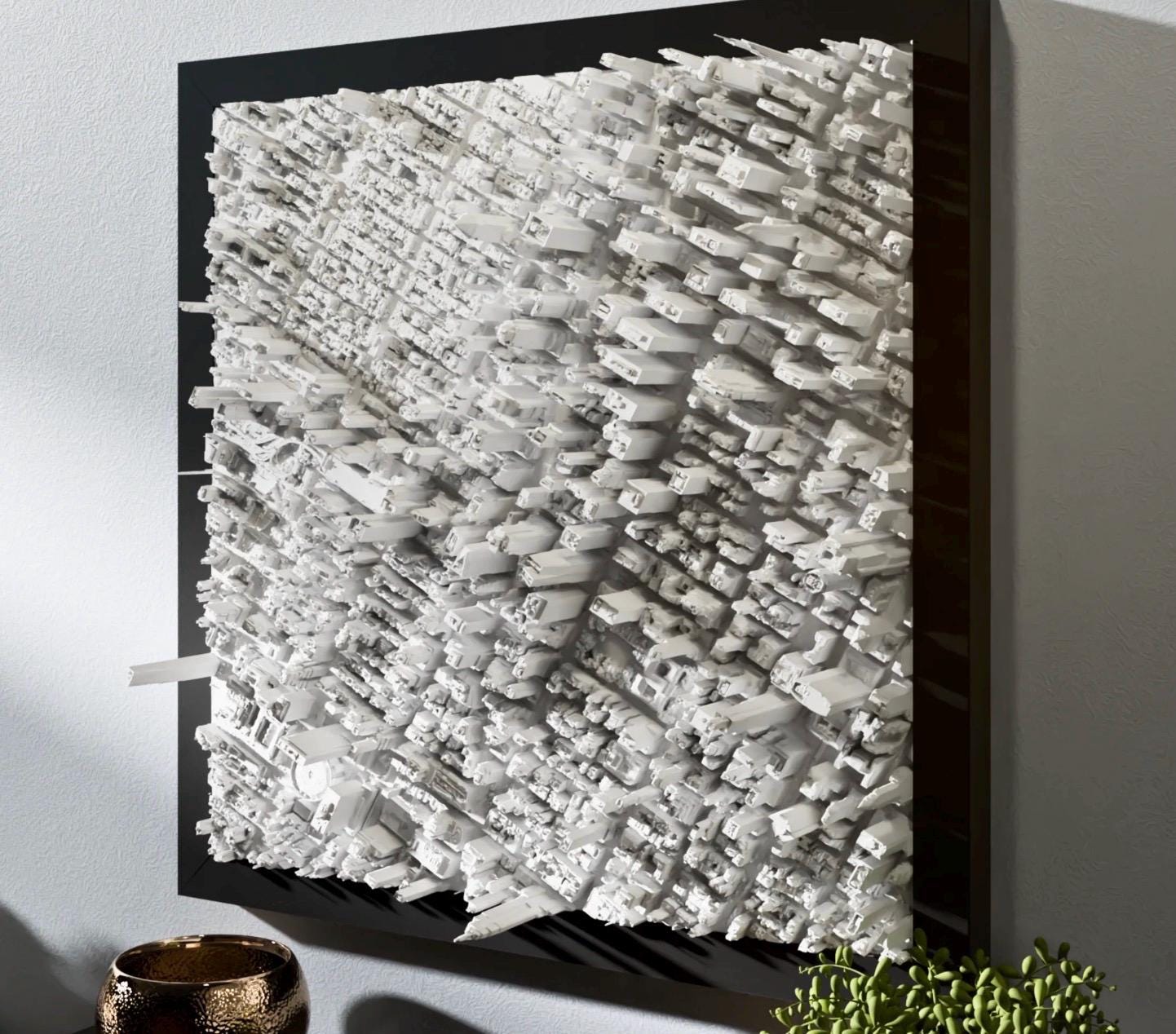Times Square | Framed 3D City Map Art