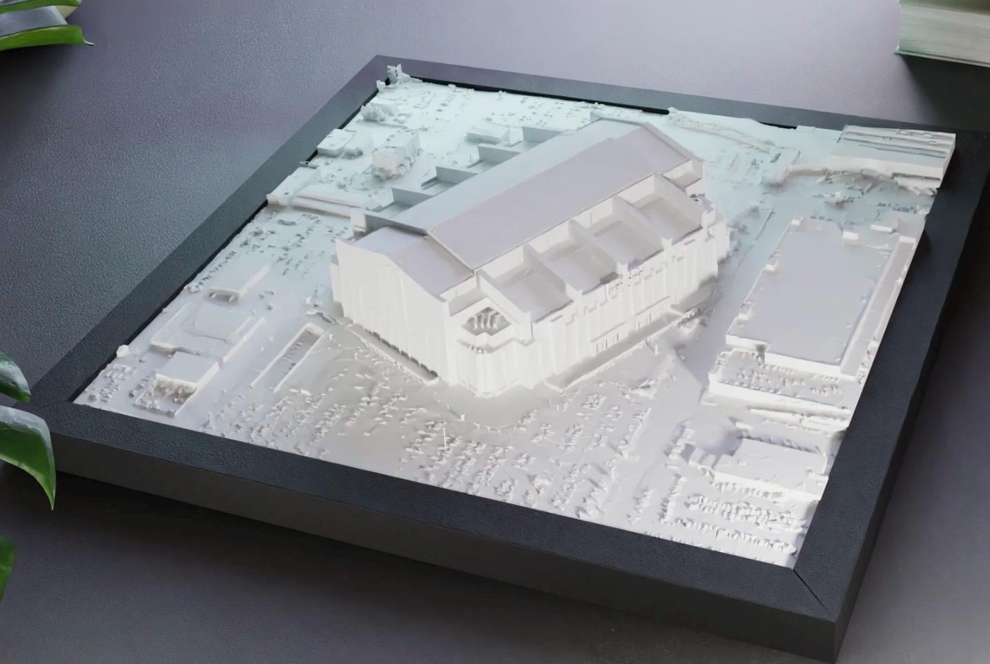 Lucas Oil Stadium | Framed 3D Stadium Art