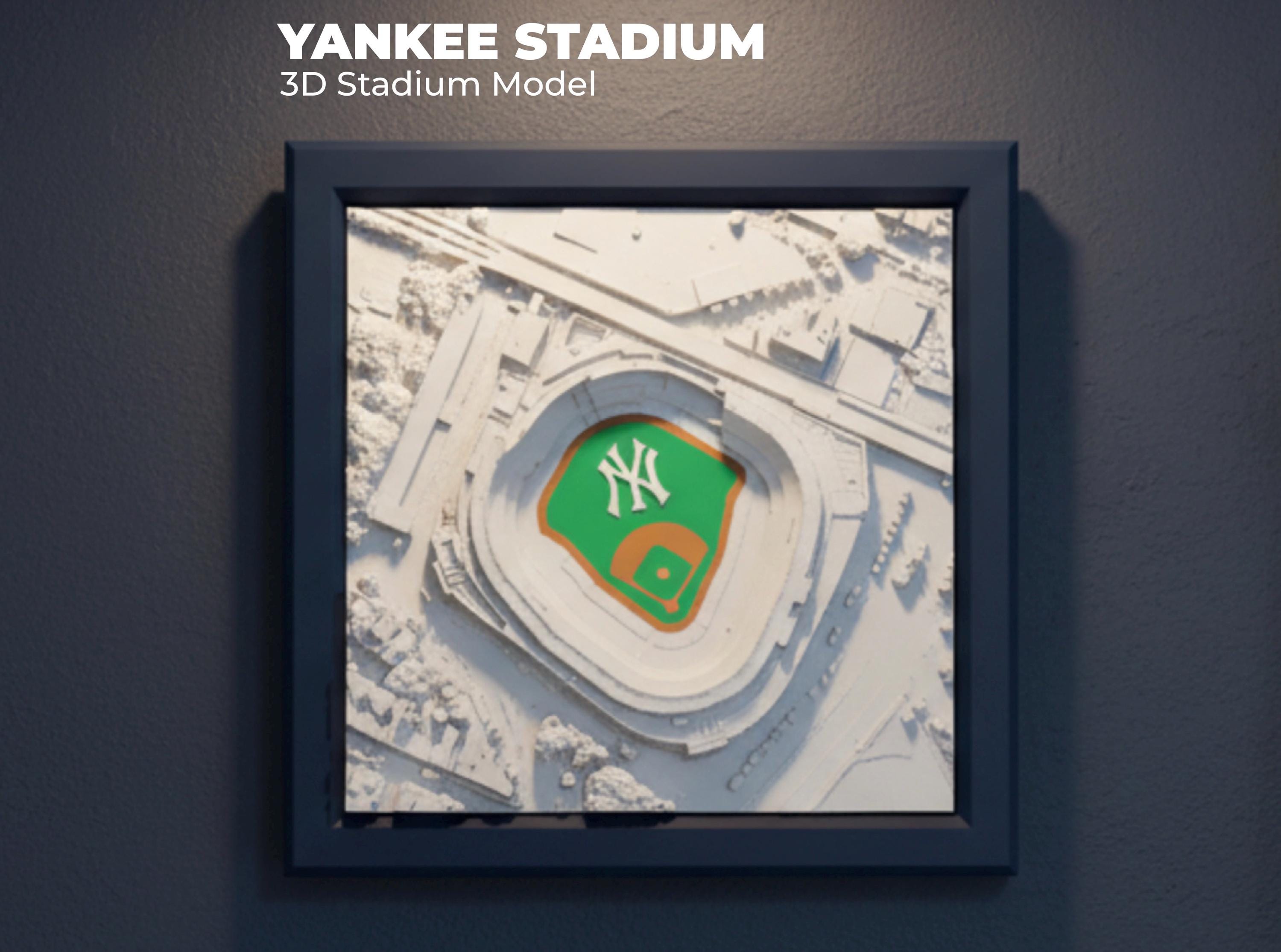 Yankee Stadium | Framed 3D Stadium Art