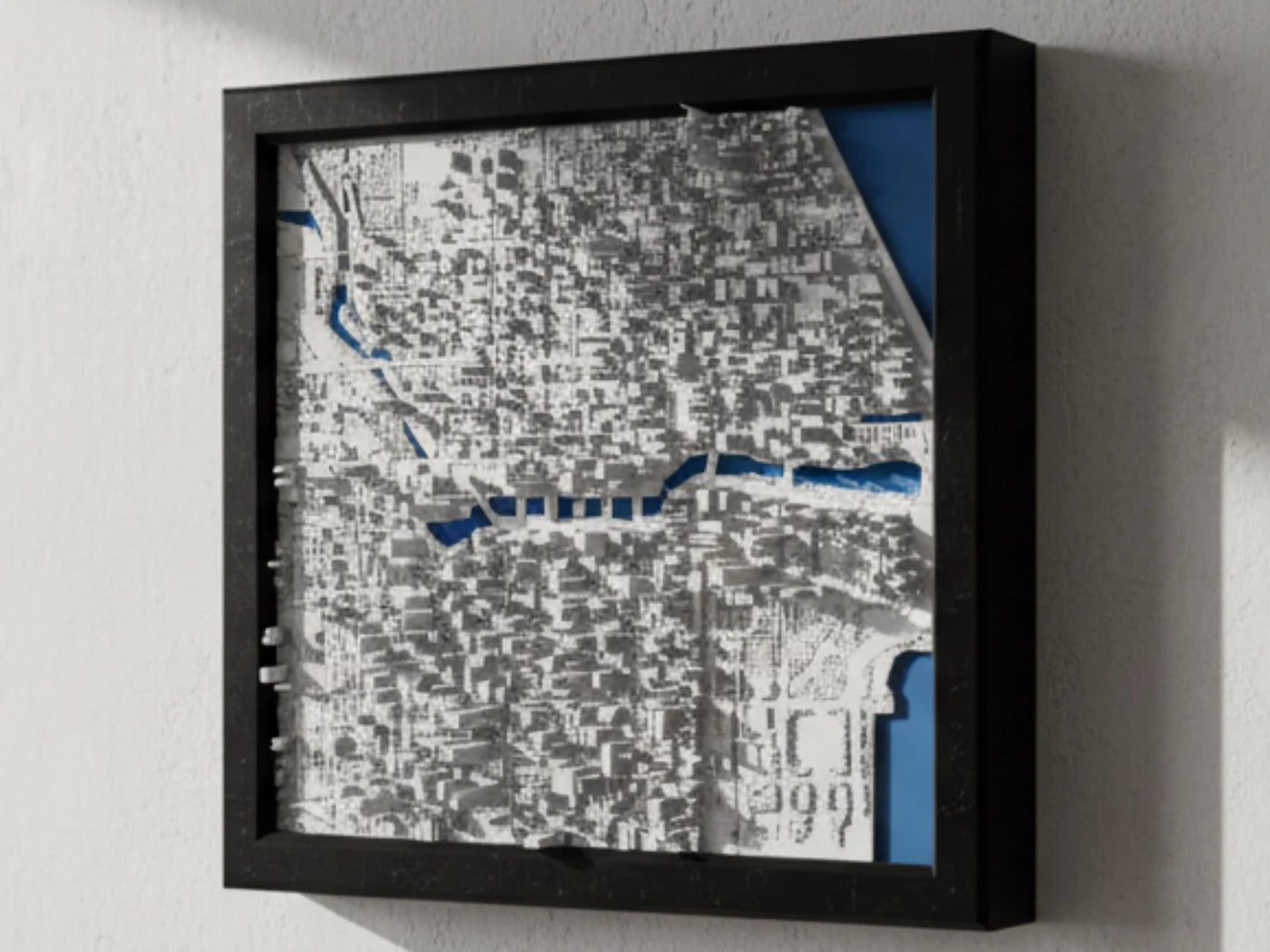 Essayon Chicago architectural city model